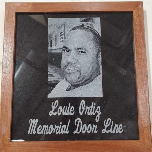 laser engraved memorial