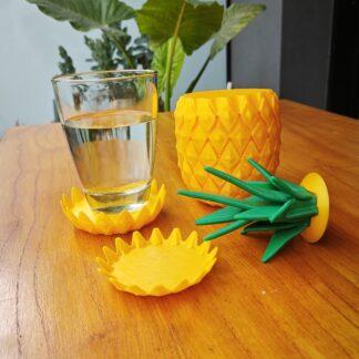 pineapple coasters