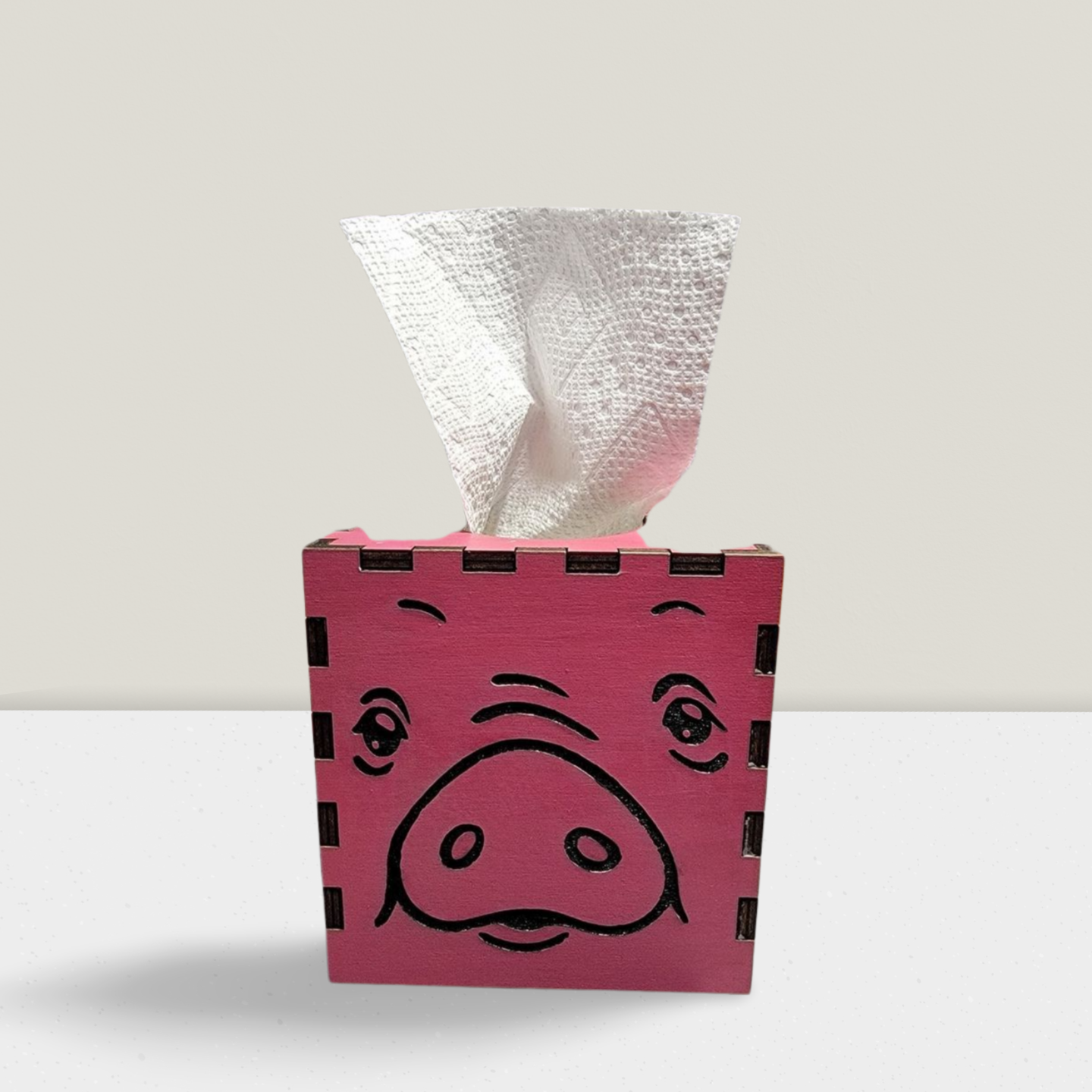 pig tissue box cover